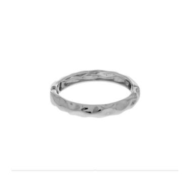 Imagem de Bracelete Feminino Elegante Irregular  - GEMERSON BIJOUX, Prata