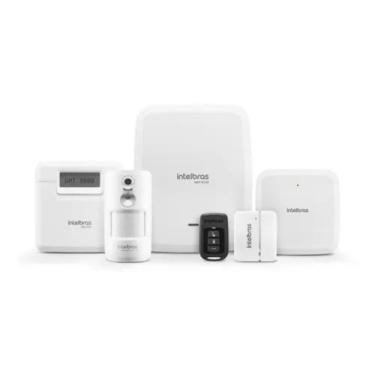 Imagem de Kit Sistema De Alarme Sem Fio Completo Amt 8000 Intelbras