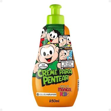 Imagem de Creme para Pentear Cia da Natureza Turma da Mônica Kids 250ml
