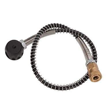 Imagem de Tubo de Bomba de Mergulho DIDEEP para 8 Mm de Alumínio e Acessório de Inflador de Oxigênio para Mergulho Com Snorkel - Tubo de Mergulho de Alta Pressão para Fácil Inflação de