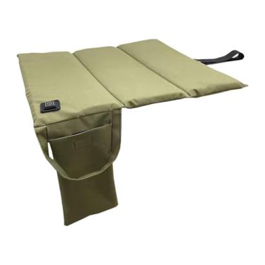 Imagem de Deevoka Almofada de assento aquecida USB Power Stadium Cushion Leve Sit Mat Prático Outdoor Sitting Pad para viagens Montanhismo, Verde