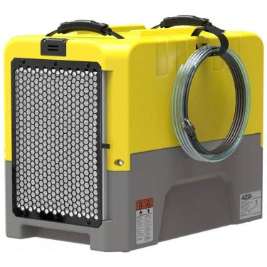 Imagem de Desumidificador Profissional com Mangueira de Drenagem de Bomba para Locais de Trabalho, ALORAIR 180 PPD, Amarelo