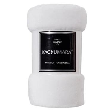 Imagem de Manta Blanket High 300 Toque de Seda Queen 220x240cm - Kacyumara - Branco