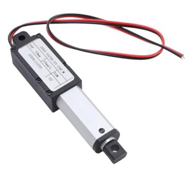 Imagem de Mini atuador linear elétrico, curso de 30mm, impulso de 50N,velocidade de 15 mm/s, atuador de movimento linear, mini atuador elétrico para sofá, robô, reclinável, abridor de janela