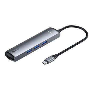 Imagem de Hub Baseus Macbook Mac Book Thunderbolt Usb-c Hdmi Vga Rj45
