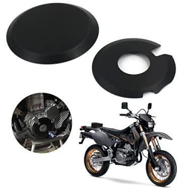 Imagem de Capa protetora de embreagem de ignição do motor Protege o kit de capa protetor para Suzuki DR-Z400S DRZ400E DRZ400SM Kawasaki KLX400AnXin preto R161105057