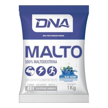 Imagem de Malto Dextrina 1kg Sabor Blue Berry - Dna Suplementos