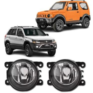 Imagem de Kit Par Farol Milha Neblina Suzuki Jimny Vitara 2009 A 2017 - AutoVex