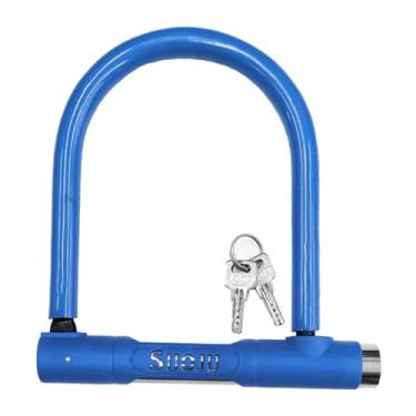 Imagem de TRAVA BICICLETA U-LOCK 17,5X18,5CM C/ 2CHAVES IM46107