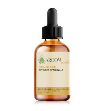 Imagem de Óleo vegetal de Gengibre 100% puro e natural - 50ml - Aroom