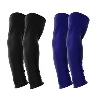 Imagem de Kit 2 Manguitos Proteção Solar Uv Vôlei Ciclismo Protetor Braço Moto-Masculino