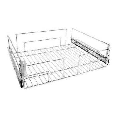 Imagem de Gaveta Aramada Deslizante 47cm Módulo 50cm Inox Jomer 3372