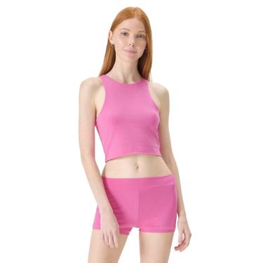 Imagem de Camiseta de alças Florence by mills Bright Sided Hot Pink para mulheres