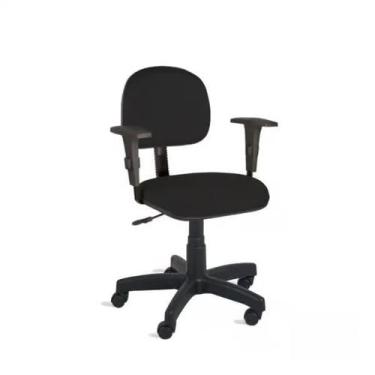 Imagem de Cadeira de Escritório Giratória Secretária Braços Reguláveis - AMAPÁ