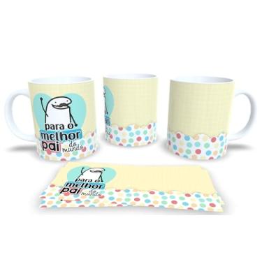 Imagem de Caneca Personalizadas Pai Te Amo – Com Frases Divertidas | Presente Criativo Dia dos Pais P34 (Para o melhor pai do mundo)