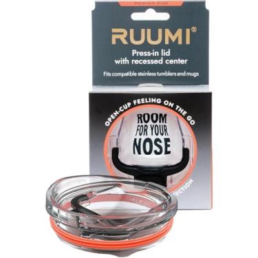 Imagem de RUUMI® Tampa para copo de nariz (coral) – Compatível com Yeti Rambler de 590 ml, Ozark Trail, Swig – Veja a tabela para outras marcas/tamanhos