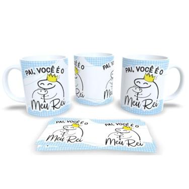 Imagem de Caneca Pai Herói – Com Frases Engraçadas e Carinhoso | Presente Criativo P62 (Pai, você é o meu rei)