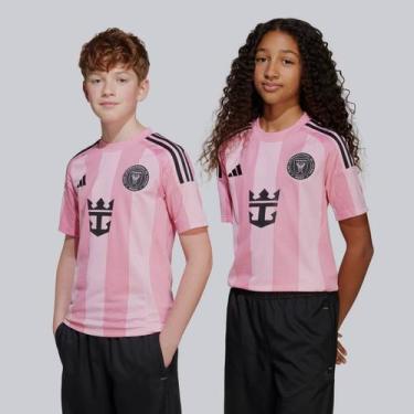 Imagem de Camisa Adidas Inter Miami Home 2025 Juvenil, 14 ANOS