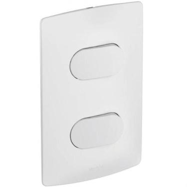 Imagem de Interruptor Simples + Paralelo 4x2 NY Branco 10A Nereya - 663114 - PIA