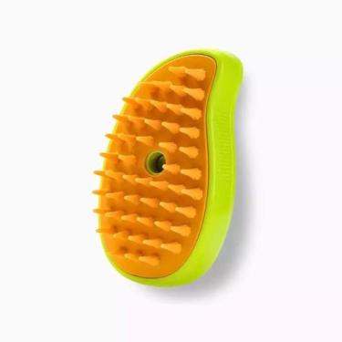 Imagem de Escova Autolimpante 3 em 1 para Pets a Vapor com Spray - Genérico