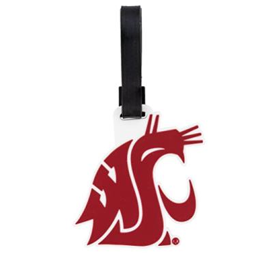 Imagem de Desert Cactus Etiqueta de bagagem WSU Cougars Bag Washington State University (PVC - Design A)
