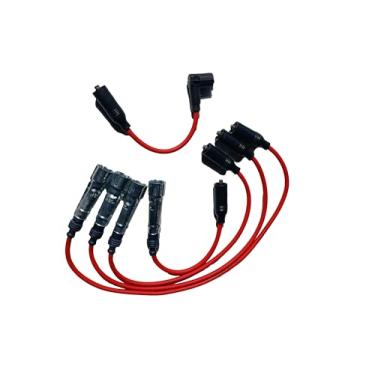 Imagem de cabos de velas AP 1.6 1.8 2.0 Gol Voyage Paraty Saveiro quadrado com pino