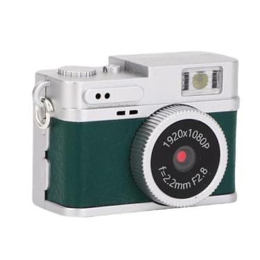 Imagem de Mini Câmera de Chaves, 1080p 20mp 0,96in Tela Pequena Câmera Digital Chavedra -Corder para Tirar Fotos Ciclismo Montanha Escalada (GREEN)