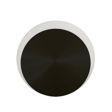 Imagem de Arandela Lunar Preto 16cm Led 6W 3 em 1 Bivolt