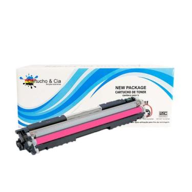 Imagem de Toner Compatível Cf353A 130A Magenta M176 M177 M177Fw - Cartucho & Cia