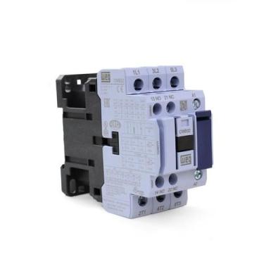 Imagem de Contator 24Vca 32A Weg Tripolar 1NA 1NF CWB32-11-30D02