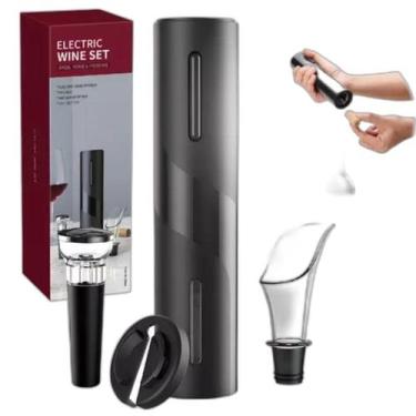 Imagem de Kit Abridor De Vinho Elétrico 4 Em 1 - Eletric Wine Set