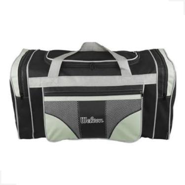 Imagem de Bolsa Academia Masculina e Feminina Tote Bag Viagem Média para Treino e Lazer Durável(Cinza)