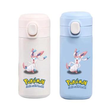 Imagem de Pokémon Pikachu Charizard Copo De Água De Aço Inoxidável 320/420ML Gar