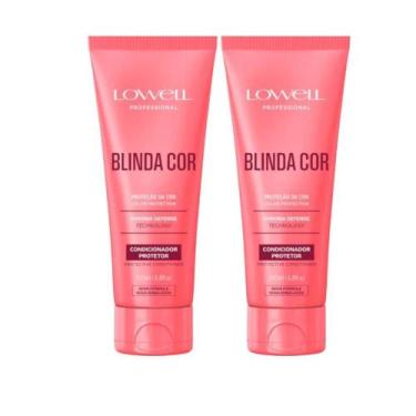 Imagem de Lowell Blinda Cor Kit 2 Condicionador Protetor 200ml