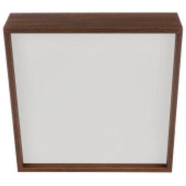 Imagem de Plafon Madeira Bonadri Quadrado 10X25Cm Madeira Imbuia