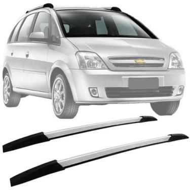 Imagem de Rack de Teto Longarina Decorativa Chevrolet Meriva 2002 03 04 05 06 07