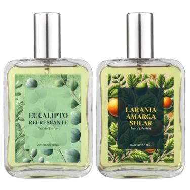 Imagem de Kit Perfume Masc. Eucalipto E Laranja Amarga Solar 100Ml - Essência Do