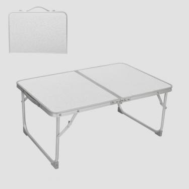 Imagem de Mesa De Alumínio Portátil Dobrável Maleta Sofá