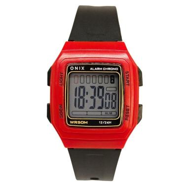 Imagem de Relógio Menino Onix Digital It-7300122  Vermelho E Preto
