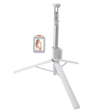 Imagem de Goshyda Telefone Tripod Stick Com Tela Selfie de 2 Polegadas e Controle Remoto, 1,8m WiFi & Bluetooth Standing Selfie Stick para OS X Android Live Streaming Travel