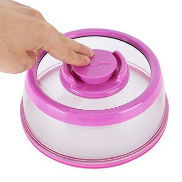 Imagem de Ailgely Tampa do Selador de Alimentos a Vácuo, Tampa de Vedação Fácil de Usar, Preserva Frescura, Tipo de Item, Especificações de Material para Microondas e Lava -louças (Roxo)