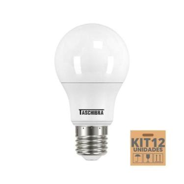 Imagem de Kit 12 Lâmpadas Led Bulbo Tkl 17w Taschibra E27 Bivolt 3000k Quente