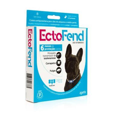 Imagem de Coleira ectofend p azul - Zoetis