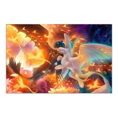 Imagem de Quebra Cabeça Como Treinar O Seu Dragao 120 Peças - Pomps Geek
