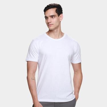 Imagem de Camiseta Forum V Masculina, Branco, GG