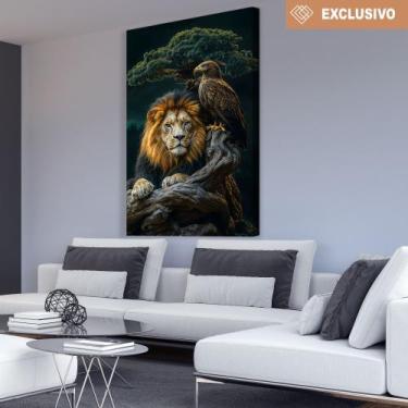 Imagem de Quadro decorativo que simboliza vida, força e foco! - MeMoldura, Chass