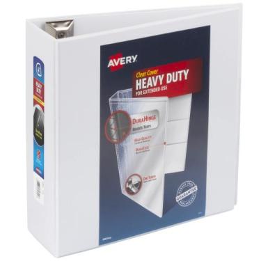 Imagem de Encadernador de 3 anéis Avery Heavy Duty View 4 One Touch Slant Ring