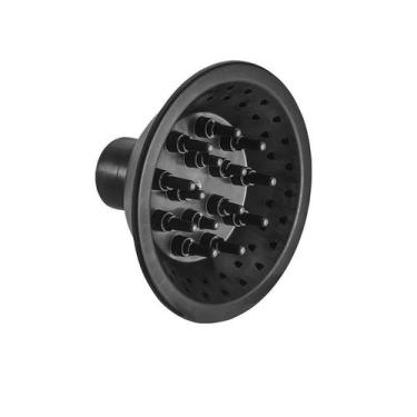 Imagem de Kit 20 Difusor Secador Cabelo Universal Definir Cachos - Dompel, Preto