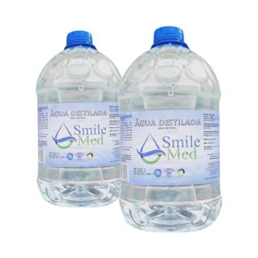 Imagem de Kit 2 Água Destilada, Uso em Aautoclave e Aparelhos CPAP, 2 Gaôes de 5 Litros cada