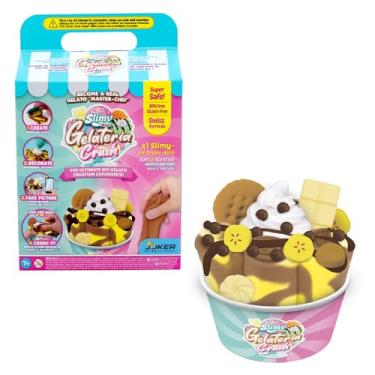 Imagem de Kit Slime de Sorvete Slimy Gelateria - Sorvete de Rolo Chocolate